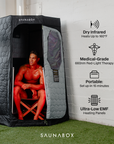 SaunaBox® Pulse: Infrared Sauna with Red-light Therapy