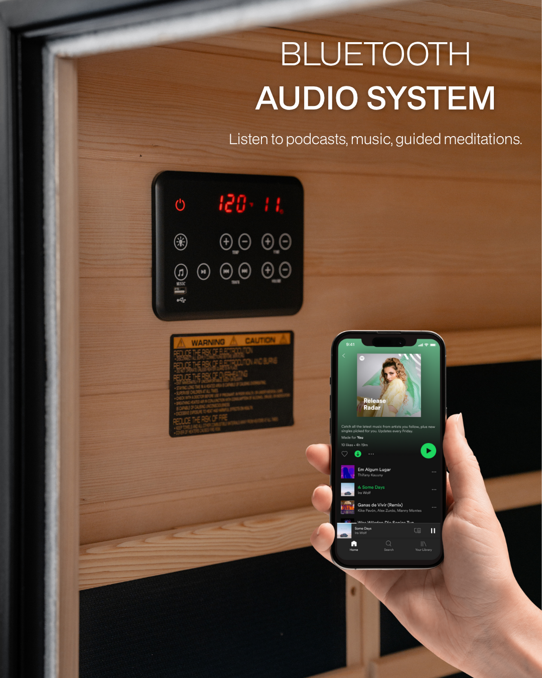 SaunaBox® Solara: Full Spectrum Infrared Sauna