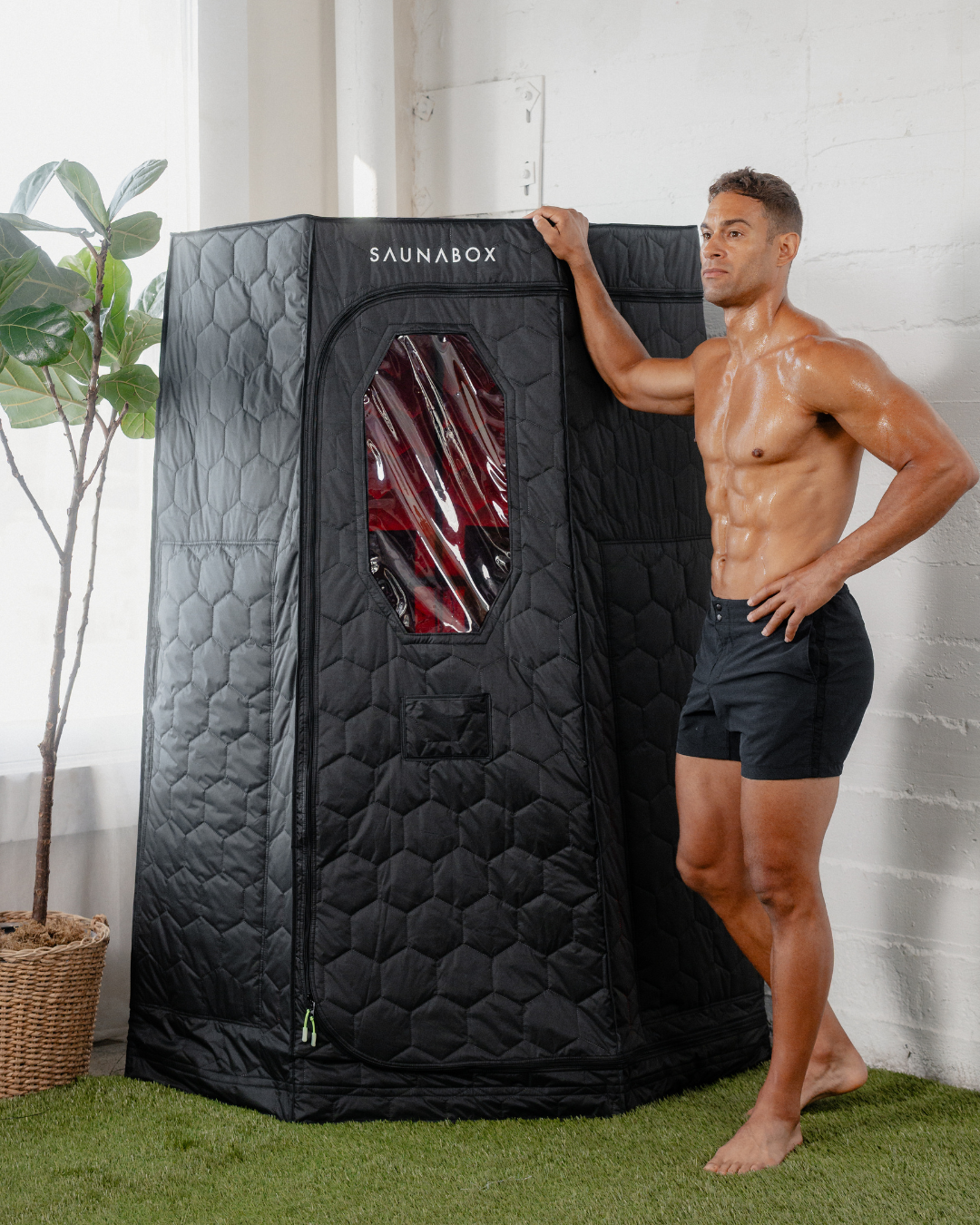 SaunaBox® Pulse: Infrared Sauna with Red-light Therapy
