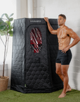 SaunaBox® Pulse: Infrared Sauna with Red-light Therapy