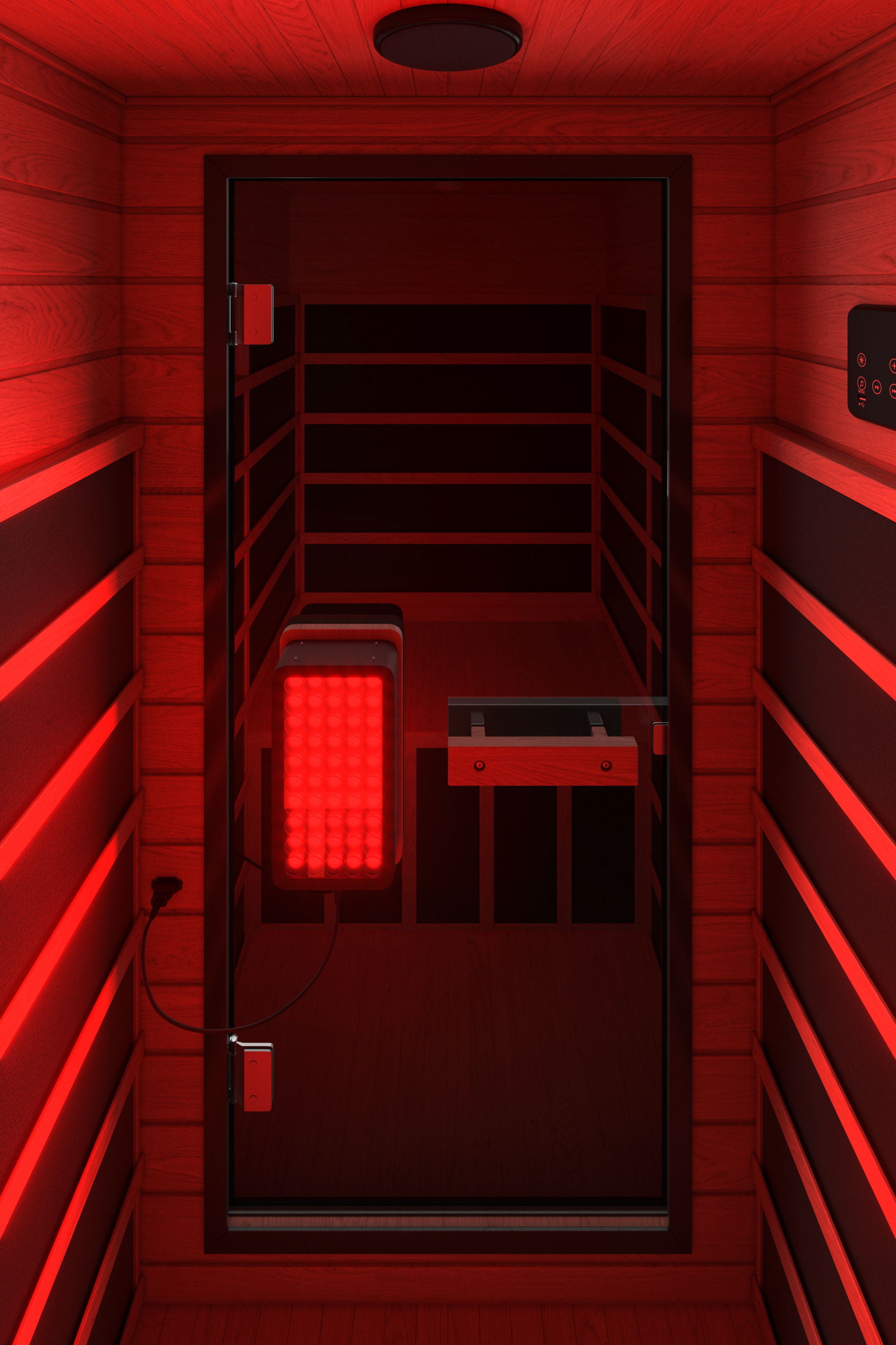 SaunaBox® Solara: Full Spectrum Infrared Sauna